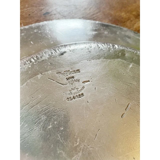 Gorham Antique Silver Plated Serving Tray From the Plaza Nyc For Sale - Image 4 of 5