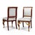 Late 19th-C. French Empire Gilt Bronze Mahogany Side Chairs - Pair For Sale - Image 11 of 12