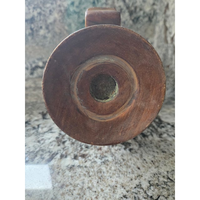 Modern Cross Candle Holder For Sale - Image 3 of 3