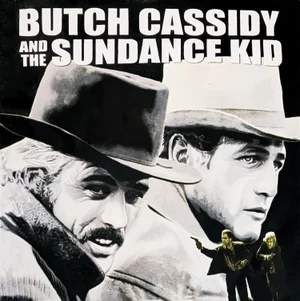 Steve Kaufman Butch & Sundance Large Painting
