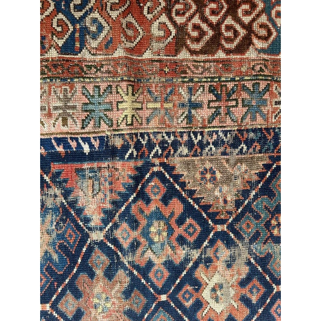 Late 19th Century Caucasian Shirvan Rug, 1890s For Sale - Image 10 of 18