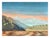 Mid Century Desert Mountain Landscape Sweeping mid century landscape of stark desert mountains by Faith Dougherty...