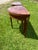 French 19th Century Louis XVI Pair of Mahogany Demilune Side Tables For Sale - Image 6 of 12