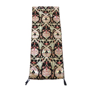 Black Oriental Table Runner For Sale