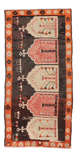 Vintage Turkish Kars Kilim Rug