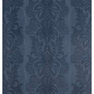 Unopened Rolls of Thibaut French Quarter Damask Wallpaper - Set of 5 For Sale