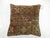 Rustic Persian Rug Pillow For Sale - Image 4 of 5