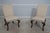 Set of 8 Baker George III Style Upholstered Dining Room Chairs For Sale - Image 10 of 12