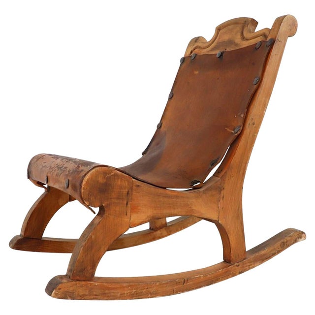 1950s Petite Mexican Butaque For Sale - Image 5 of 5