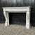 Louis XVI Fireplace in White Carrara Marble, 1880s For Sale - Image 11 of 12