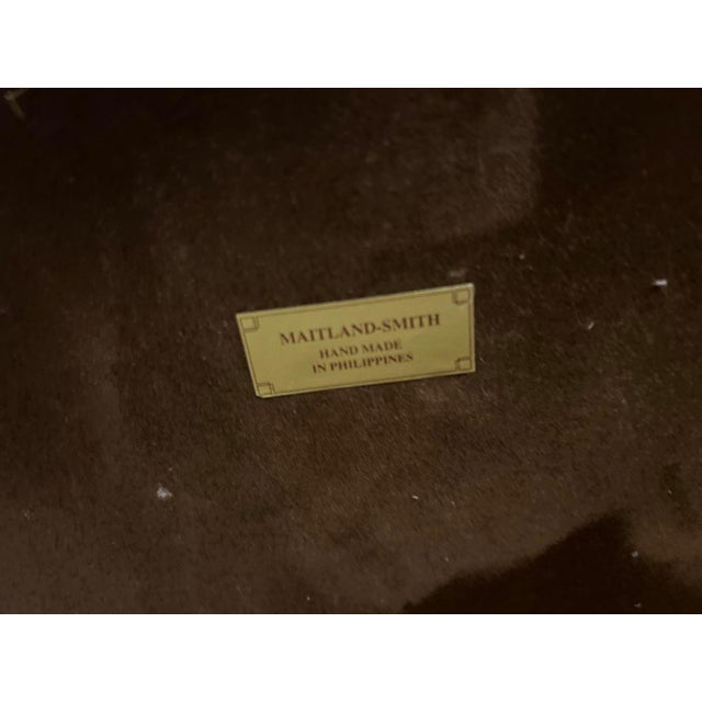 Wood Maitland-Smith Pet Bed For Sale - Image 7 of 7