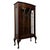 A charming and elegantly proportioned 20th-century mahogany display cabinet, combining practical display space, refined...
