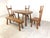 Vintage Brutalist Dining Set, 1960s, Set of 5 For Sale - Image 9 of 11