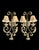 Green Vintage Iron Dusty Green/Gold Large Palm Beach Regency Leaf Wall Lamps Sconces Fixtures- A Pair For Sale - Image 8 of 9