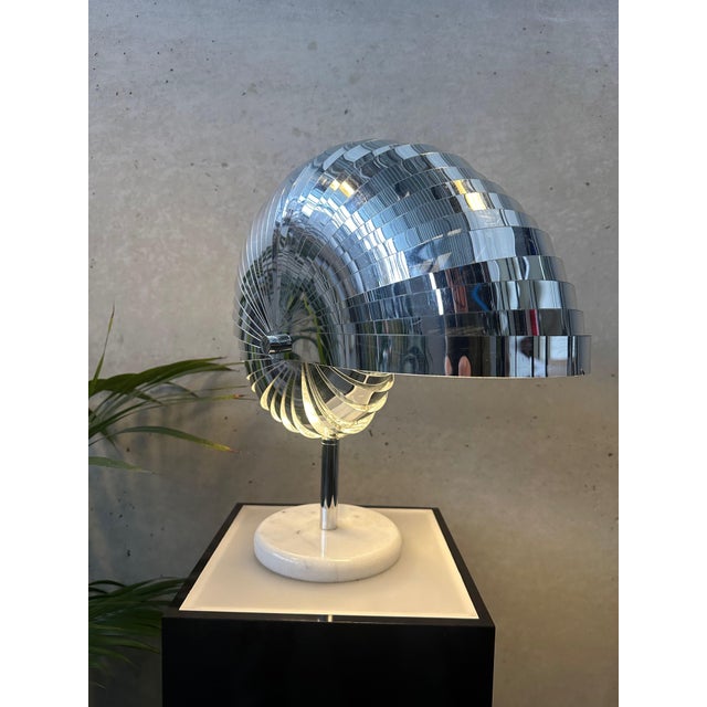 1980s Nautilus Table Lamp from Kare Design, 1980s For Sale - Image 5 of 11