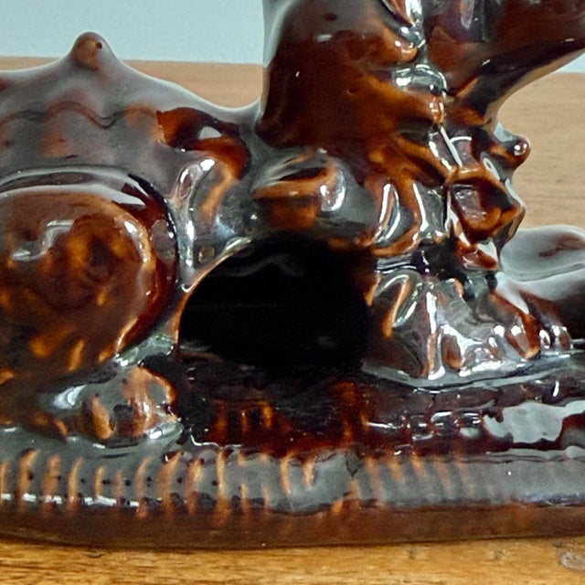 1970s Vintage Pipe Smoking Dapper Dog Incense Burner For Sale - Image 5 of 9