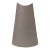 Evangeline Matte Beige Crescent-Mouth Vase — Vintage Canadian Ceramic For Sale