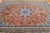 Persian Tabriz Rug, Hand-Knotted Wool & Silk, Fine Floral Pattern, Terracotta & Blue, 7x10 For Sale - Image 10 of 14