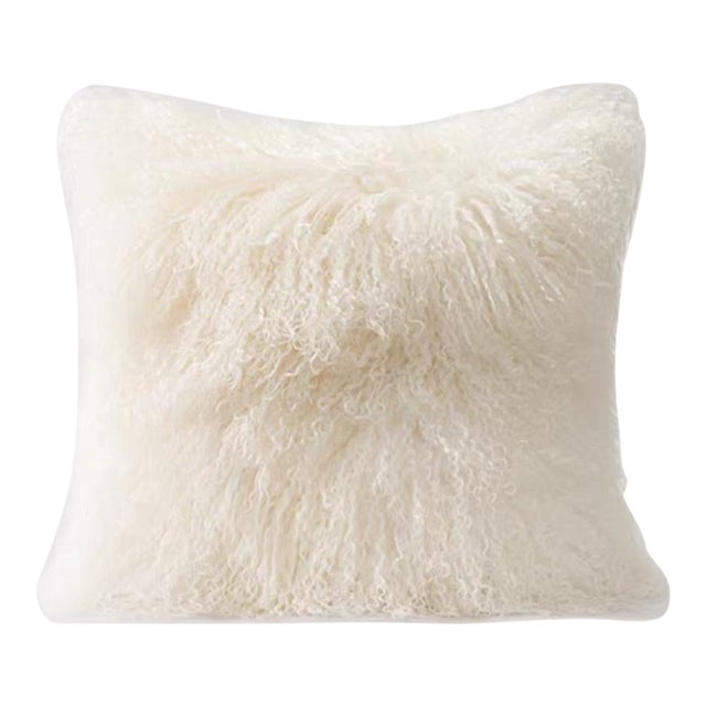 18 Inch Wool Feather Velvet Pillow | Cloud Like Fluffy Cushion For Sale