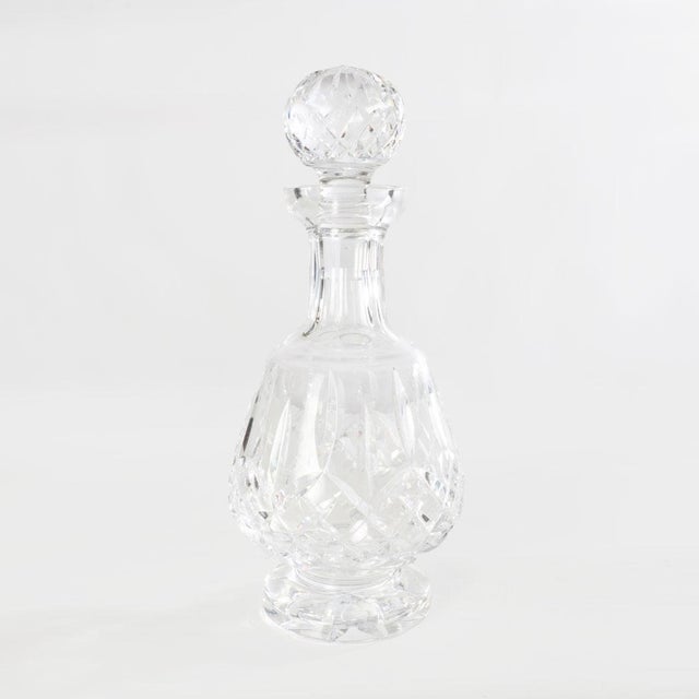 Mid 20th Century Mid 20th Century Waterford Lismore Footed Decanter For Sale - Image 5 of 8
