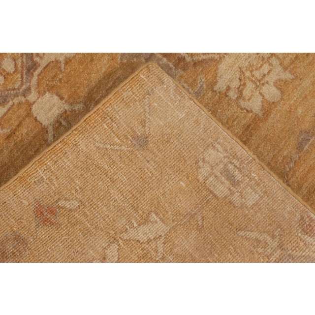 Brown Traditional Inspired Tabriz Rug in Beige and Brown by Doris Leslie Blau For Sale - Image 8 of 8