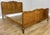 Vintage French Louis XVI Double Bed Frame in Oak For Sale - Image 11 of 13