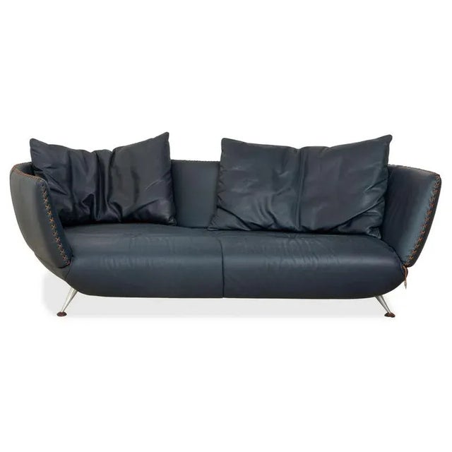 DS-102 Three-Seater Sofa in Leather from De Sede For Sale - Image 12 of 12