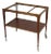 Yngve Ekstrom Teak Rolling Bar Cart Sweden For Sale