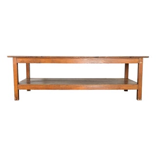 French 18th Century Drapery Table/Island For Sale