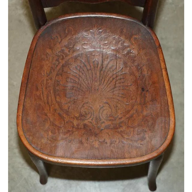 Antique Bentwood Cherub Dining Chairs by Jacob & Joesef Kohn, 1850, Set of 5 For Sale - Image 9 of 18