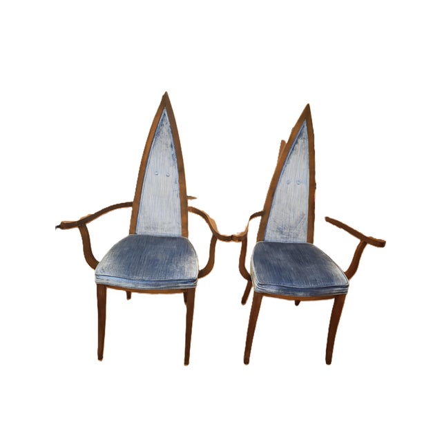 Mid-Century 7pc Dining Room Set Danish Modern Walnut For Sale In New York - Image 6 of 6