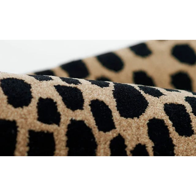 Textile Erin Gates by Momeni Woodland Cheetah Beige Hand Tufted Wool Area Rug 7'9" X 9'9" For Sale - Image 7 of 10