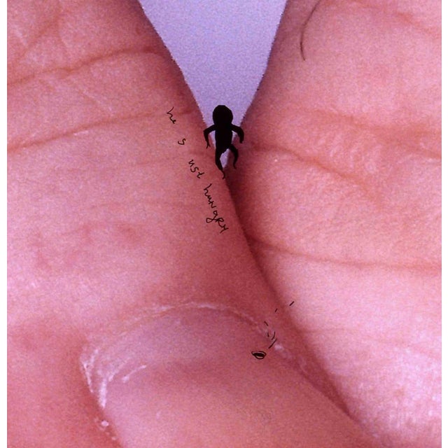 Vitiligo People # 4, 2001 is a felt permanent pen on lambda print mounted on aluminium. The work belongs to a series of 7...