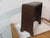Vintage oak and leather stool by Lakeside Craft Shops of Sheboygan, WI. Dates from the arts & crafts period of 1910. Solid...