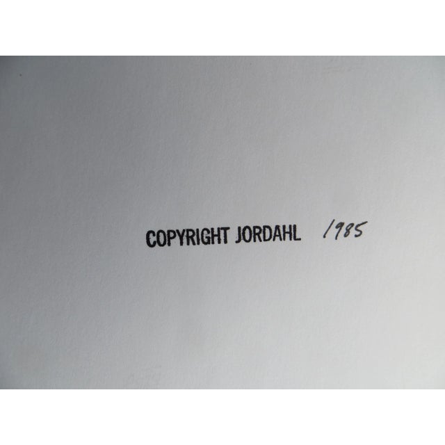 Printmaking Materials 1980s "Ecumenical Service, Grace Cathedral, San Francisco" Silver Gelatin Photograph by Geir Jordahl, Framed For Sale - Image 7 of 10