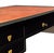 Large French Louis XVI Ebonized Writing Table or Desk With Embossed Leather Top For Sale - Image 11 of 15