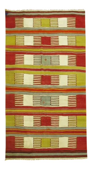 Vintage Turkish Kilim, 4'5'' X 7'3''