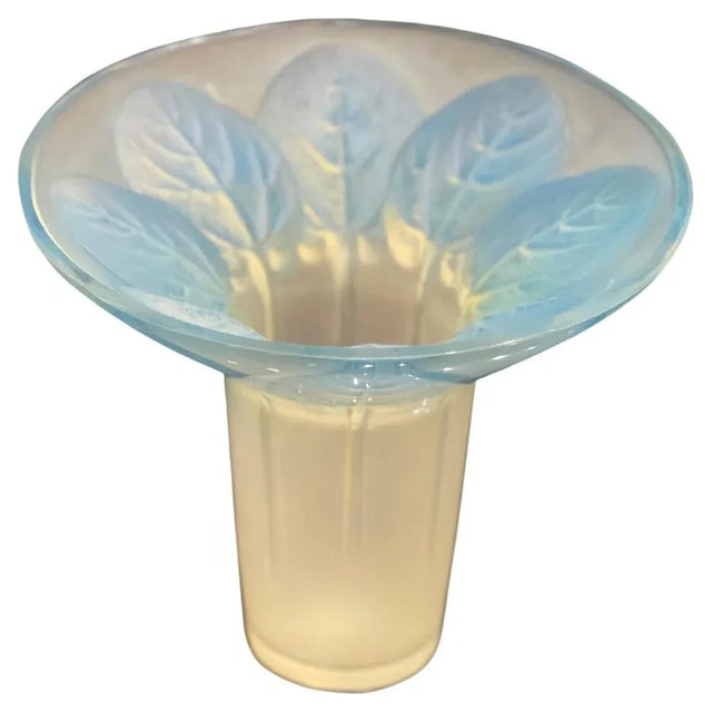 1920s Opalescent Violets Vase by Rene Lalique For Sale - Image 5 of 5