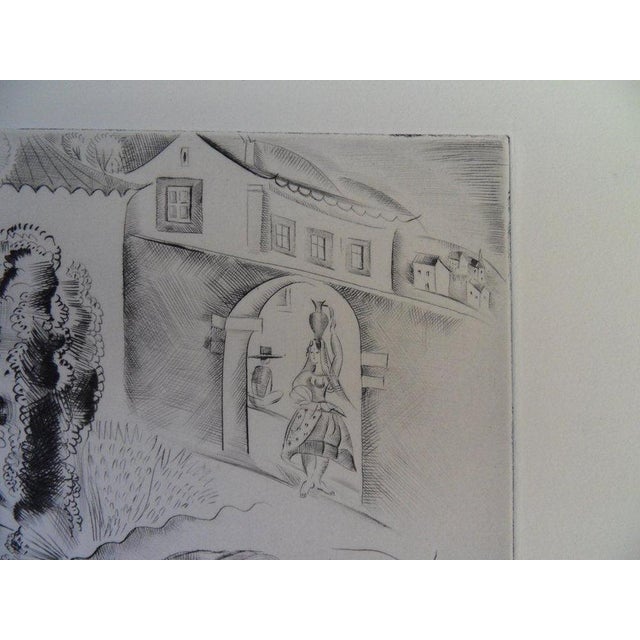 Mily Possoz, Jeune fille coquette, Etching For Sale - Image 4 of 8