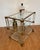Art Deco Bar Trolley in Gold and Glass by Pierre Vandel, 1970s For Sale - Image 17 of 18