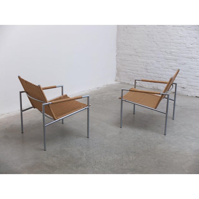 SZ01 Lounge Chairs by Martin Visser for ‘t Spectrum, 1960, Set of 2 For Sale - Image 11 of 18