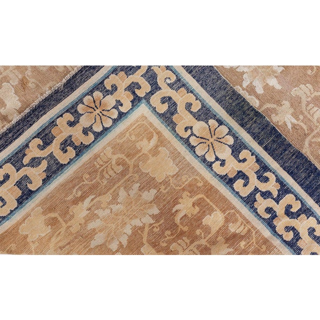Doris Leslie Blau Antique 19th-Century Chinese Botanic Rug For Sale - Image 9 of 9