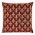 Fleur De Lys-Burgundy Tapestry Cushion With Feather Filler - 46x46cm (18"x18") For Sale