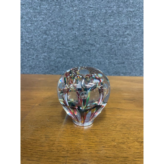 Contemporary Art Glass Paper Weight For Sale - Image 3 of 5