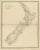 Antique Map of the Islands of New Zealand with Provinces and Settlements, 1858 For Sale - Image 9 of 9