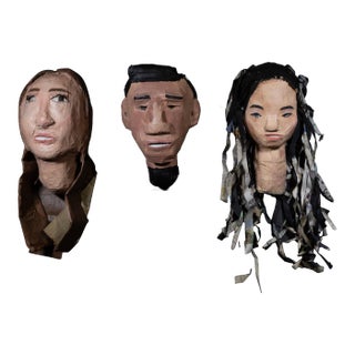Heads Up: Self Portraits, Students' Art Class Project For Sale