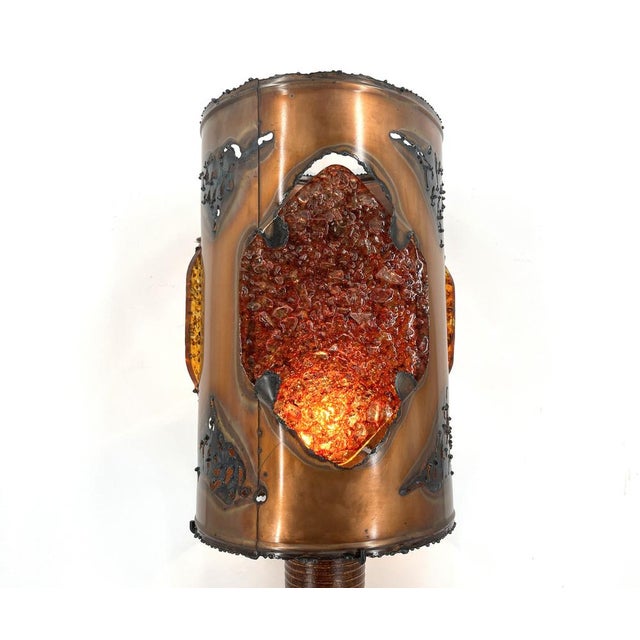 1970s Table Lamp from Potterie D'Accolay, 1970s For Sale - Image 5 of 13