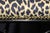 Hollywood Regency 1970's Directoire Style Ebonized X Bench With Cheetah Print For Sale - Image 3 of 7