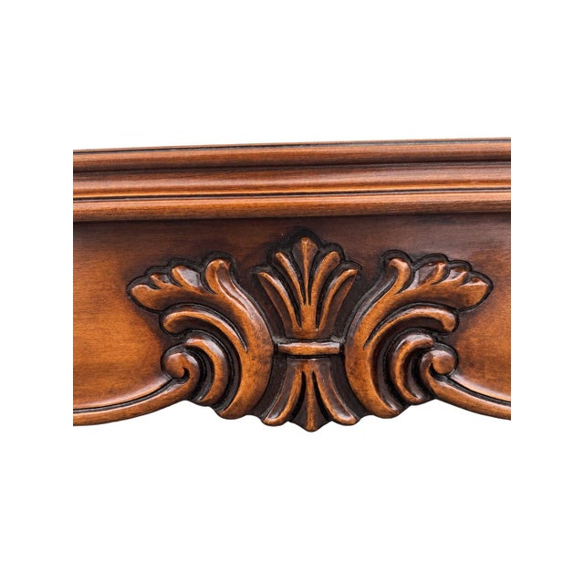 Vintage Bau Furniture Carved French Dining Table For Sale - Image 9 of 12