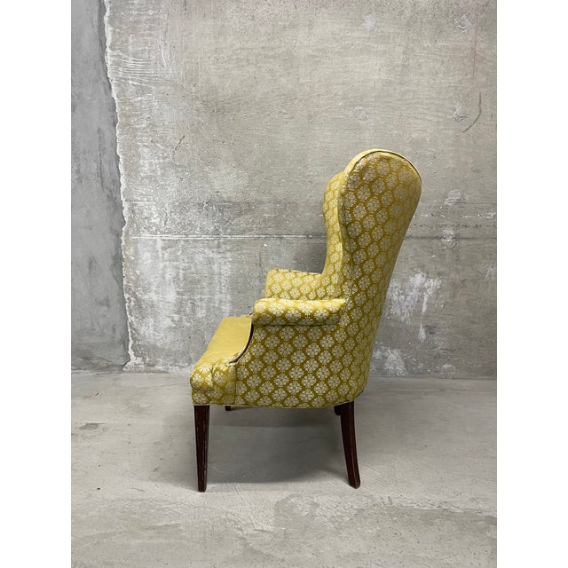 1940's Mid Century Modern Butterfly Wingback Chair For Sale In Baltimore - Image 6 of 10